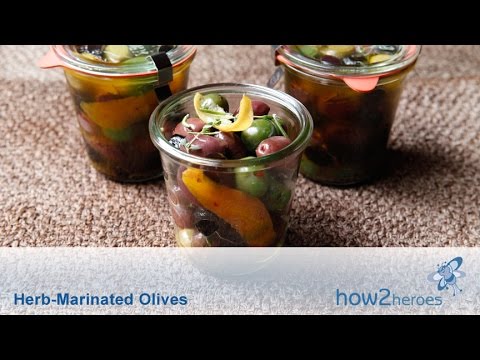 Herb Marinated Olives