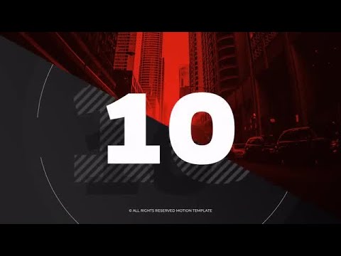 Countdown - Media Opener Final Cut Pro Templates