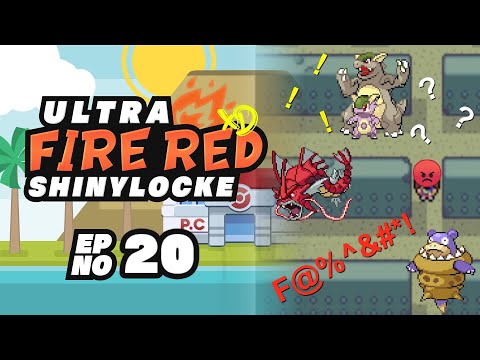 Pokémon Ultra FireRed XD ShinyLocke - Episode #20 "NOTHING BUT STRESS"