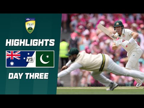 Australia v Pakistan 2023-24 | Third Test | Day 3