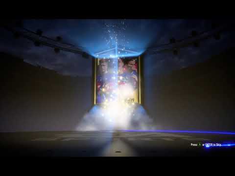 FIFA 19 walkout from a UCL upgrade pack