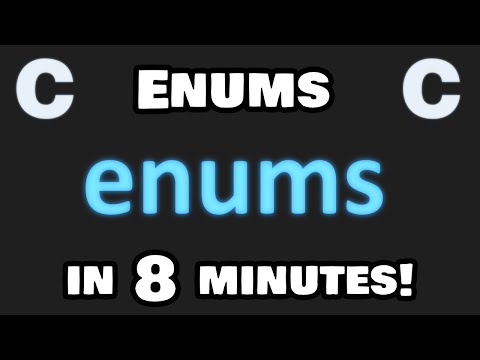Learn enums in 8 minutes! 📅