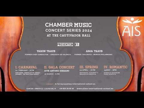 AIS ABONO 2024 - Temporada de 3 conciertos / AIS Subscription 2024 - 3 Concerts