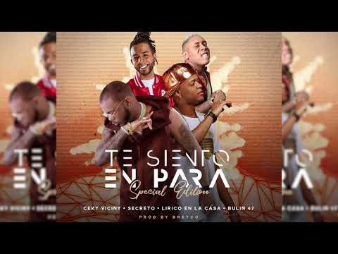 Ceky Viciny Ft. Secreto "El Famoso Biberon", Lirico En La Casa, Bulin 47 - TE SIENTO EN PARA (Remix)