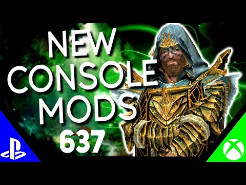 Skyrim Special Edition: ▶️5 BRAND NEW CONSOLE MODS◀️ #637 (PS4/XB1)