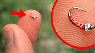 World's Smallest Lure Hooks Fish