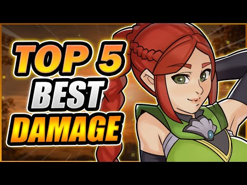 TOP 5 BEST DAMAGE CHAMPIONS | Paladins (Season 6)