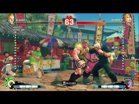 robin01 [Abel] vs asahida [Cody] SSF4 Japanese Online Ranked Matches - TRUE-HD