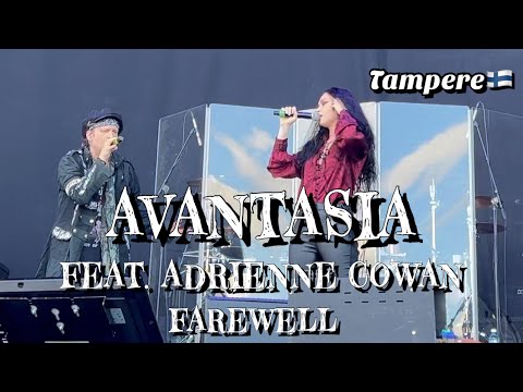Avantasia feat. Adrienne Cowan (Seven Spires) - Farewell @Tampere🇫🇮 July 8, 2022 LIVE HDR 4K
