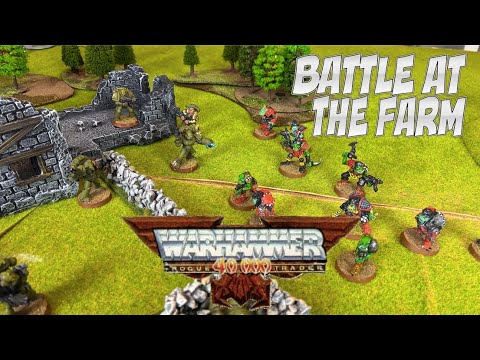 Warhammer 40000 1st Edition - Battle at the Farm Battle Report