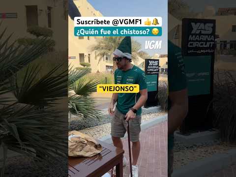 👴¡Fernando VIEJONSO! Nico HULKENBERG REGALA BASTÓN a ALONSO🎁 | A walking stick from SECRET SANTA🎅