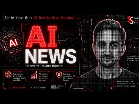 Watch our fresh YouTube AI news overview