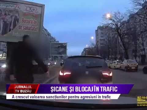 Sicane si blocaj in trafic