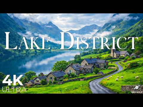 Lake District, UK 4K - Majestic Mountains, Stunning Lakes, and Lush Green Valleys • 4K VIDEO HD