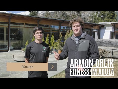 FITNESS IM ADULA MIT ARMON ORLIK || Übung 8: Rücken