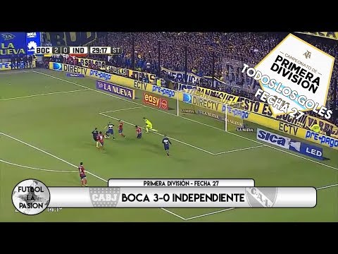 TODOS LOS GOLES: Primera División - Fecha 27