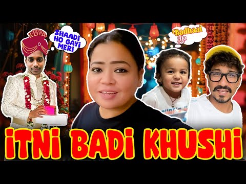 Itni Badi Khushi😍🤗| Bharti Singh | Haarsh Limbachiyaa | Golla