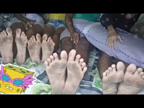 desafio: dos nossos pés sujos TAG dos nossos pés sujo😱🤮😱
