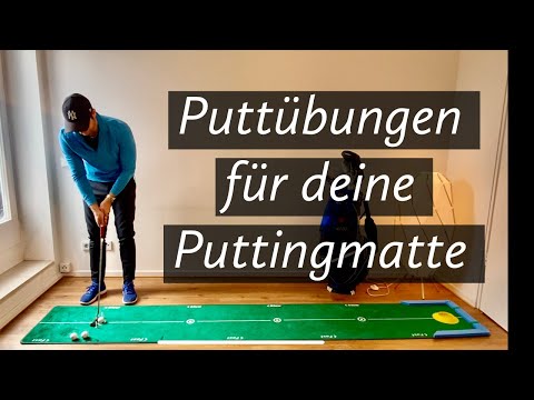 3 Übungen für deine Puttmatte I Putten üben von zu Hause