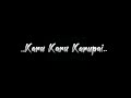 Leo Playlist Karu Karu Karupayi Song Status Black Screen Lyrics I Vijay