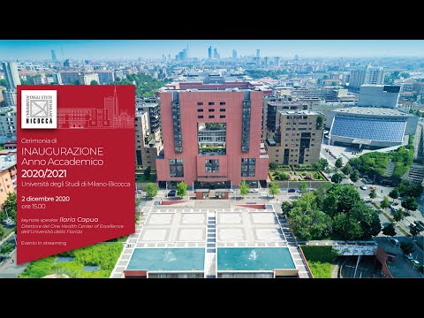 Inaugurazione Anno Accademico 2020-2021 - Università degli studi di Milano Bicocca