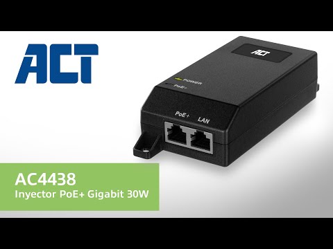 10/100/1000 POE+ INJECTOR 30W