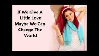 Ariana Grande-Put your hearts up (lyrics)