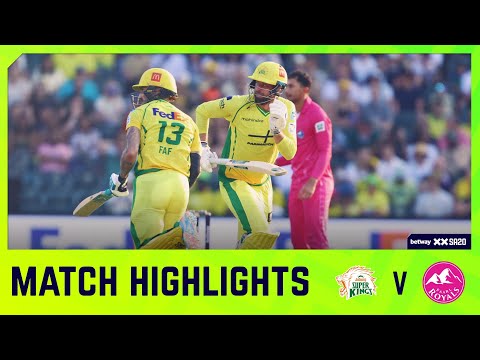 Joburg Super Kings vs Paarl Royals | Match 17 Highlights | Betway SA20