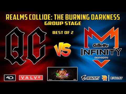 [ DOTA2 LIVE ] Quincy Crew vs Infinity Esports | Best of 2 | Realms Collide: The Burning Darkness