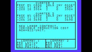 Market Simulation for the TI-99/4A