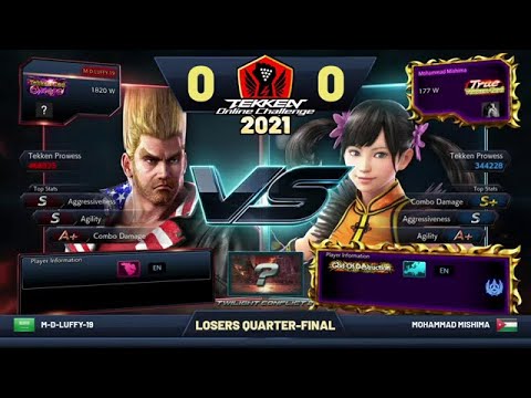 M-D-LUFFY-19 (Paul) vs. Mohammad Mishima (Xiaoyu/Hwoarang) - TOC 2021 Middle East Masters: LQF