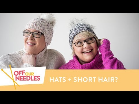 How to Wear a Knit Hat with Short Hair | Off Our...