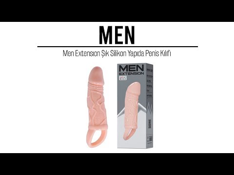 Men Extensıon Şık Silikon Yapıda Penis Kılıfı