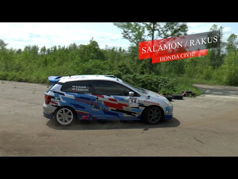 3 KJS Rally Park 2023 - Salamon / Rakus - Honda Civic