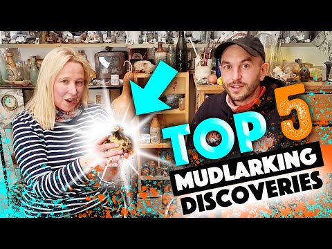 Nicola White's TOP 5 MUDLARKING FINDS and we find BIZARRE river art
