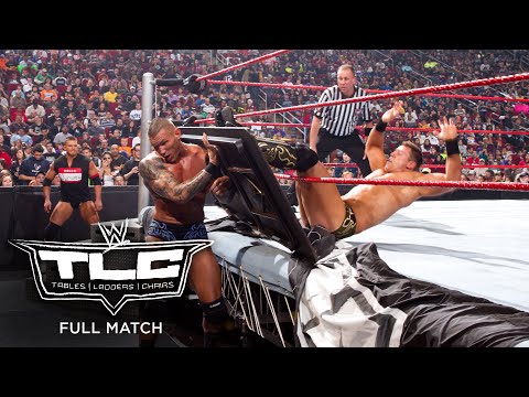 FULL MATCH - The Miz vs. Randy Orton – WWE Championship Tables Match: WWE TLC 2010