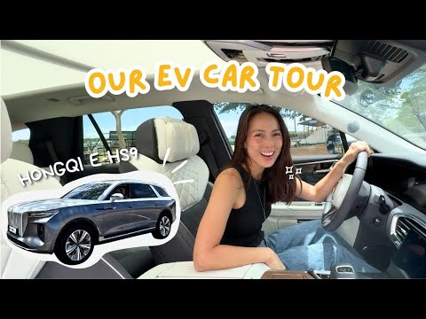 My Everyday Car Revealed!! Hongqi E-HS9 Tour + Auto park & The best EV (Electric Vehicle).