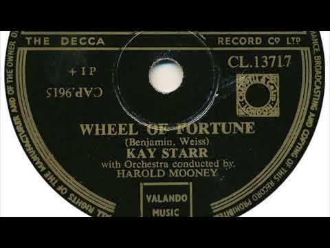 Kay Starr - Wheel Of Fortune (78 rpm record)  1952