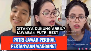 Download lagu PUTRI Speaks Out! Answers Netizens' Hot Questions About Support for Arbil. mp3