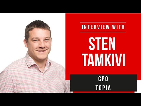 Startup Istanbul Interview - Sten Tamkivi - Chief Product Officer at Topia