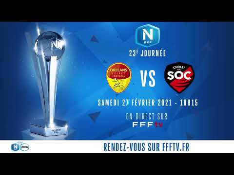 J23 : US Orléans - SO Cholet en direct sur FFFtv (18h30) I National FFF 2020-2021