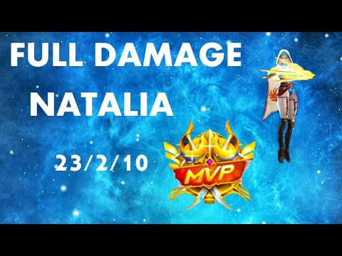 Mobile Legends // Natalia INSANE GAMEPLAY // BEST BUILD