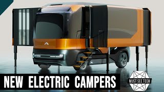 New Electric Campers and Recreational Vehicles for Emissions-Free Outdoor Adventures