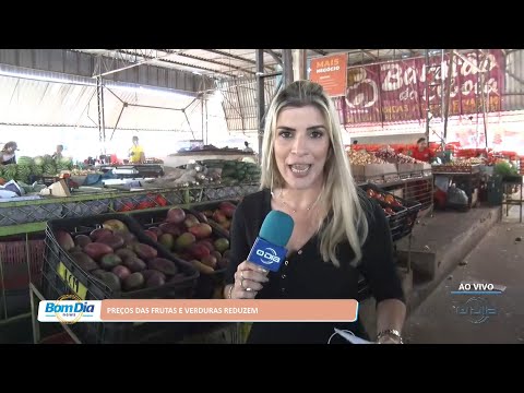 Preços de frutas e verduras reduzem na Nova Ceasa 26 08 2022
