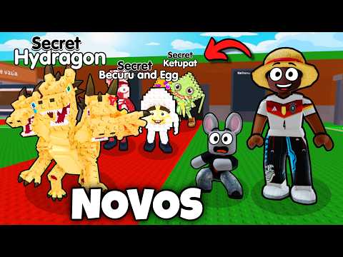 NOVO HYDRA DRAGON, LOS TRIOS e NOVOS BRAINROTS NA ATUALIZAÇÃO DO ROUBE UM BRAINROT!