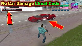 No Car Damage | GTA Vice City No Car Damage Cheat Code | GTA Vice City Cheat Codes | Shakeel Sarkar