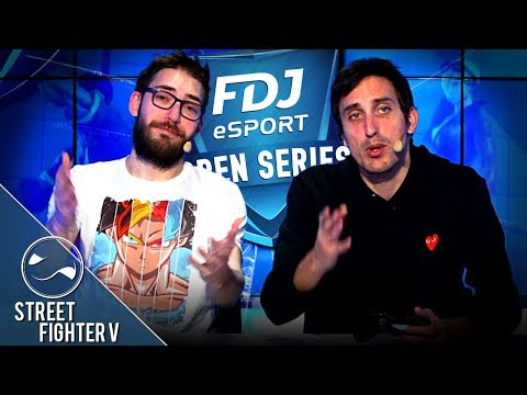 De grosses affiches ! Tournoi Street Fighter V - FDJ Open Series