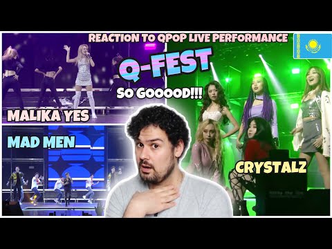 GERMAN Reaction to Q-POP Live Performance: CrystalZ, Malika Yes, Mad Men - Q-FEST 2019