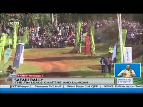 Tapio Laukkanen continue to lead in the Day 2 of KCB Safari Rally