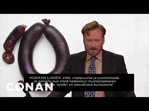 Conan's Statement To Finland 12/15/10 | CONAN on TBS
